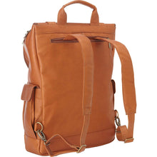 Load image into Gallery viewer, LeDonne Leather Classic Laptop Backpack - backpack straps