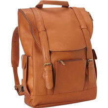 Load image into Gallery viewer, LeDonne Leather Classic Laptop Backpack - tan