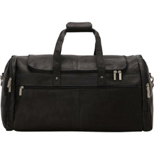 Load image into Gallery viewer, LeDonne Leather 22" Voyager Duffel - black