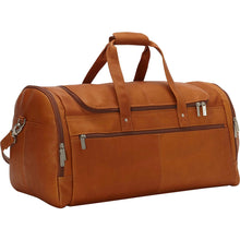 Load image into Gallery viewer, LeDonne Leather 22" Voyager Duffel - back