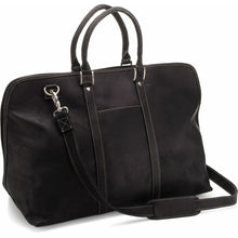 Load image into Gallery viewer, LeDonne Leather Drifter Duffel - black