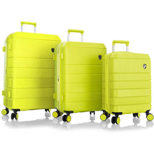 Load image into Gallery viewer, Heys NEO 3 Piece Expandable Spinner Set - Frontside 3 Piece Lemon