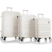 Load image into Gallery viewer, Heys NEO 3 Piece Expandable Spinner Set - Frontside 3 Piece White