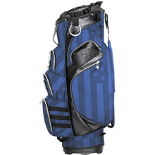 Load image into Gallery viewer, Subtle Patriot America's Graffiti Patern Golf Cart Bag in navy and black patristic print