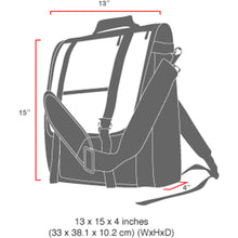 Load image into Gallery viewer, Manhattan Portage Commuter Laptop Bag With Back Zipper - Lexington Luggage