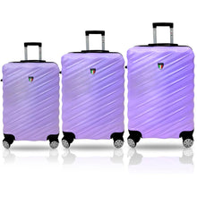 Load image into Gallery viewer, Tucci Storto TO324 ABS 3pc Luggage Set - purple