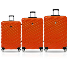 Load image into Gallery viewer, Tucci Storto TO324 ABS 3pc Luggage Set - orange