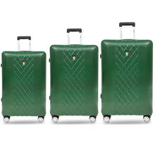 Load image into Gallery viewer, Tucci Borsetta T0330 ABS 3pc Luggage Set - army green
