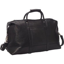 Load image into Gallery viewer, LeDonne Leather Colombian Vaquetta Classic Duffel - black
