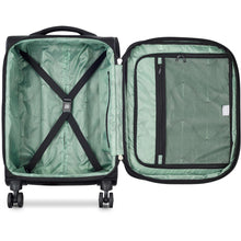 Load image into Gallery viewer, Delsey Sky Max 2.0 Expandable Spinner Carry On - black inside