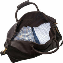 Load image into Gallery viewer, LeDonne Leather Colombian Vaquetta Classic Duffel - inside