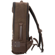 Load image into Gallery viewer, Manhattan Portage Waxed Nylon Dekalb Backpack - Profile