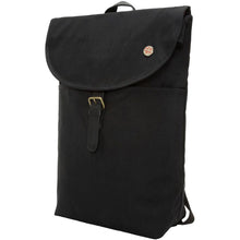 Load image into Gallery viewer, Manhattan Portage Waxed Nylon Bergen Backpack - Black Frontside