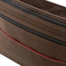 Load image into Gallery viewer, Manhattan Portage Waxed Nylon Sheridan Shoulder Bag (L) w/Back Zipper - Quick Access Pockets
