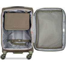 Load image into Gallery viewer, Delsey Helium DLX Expandable Spinner Carry On - mocha inside