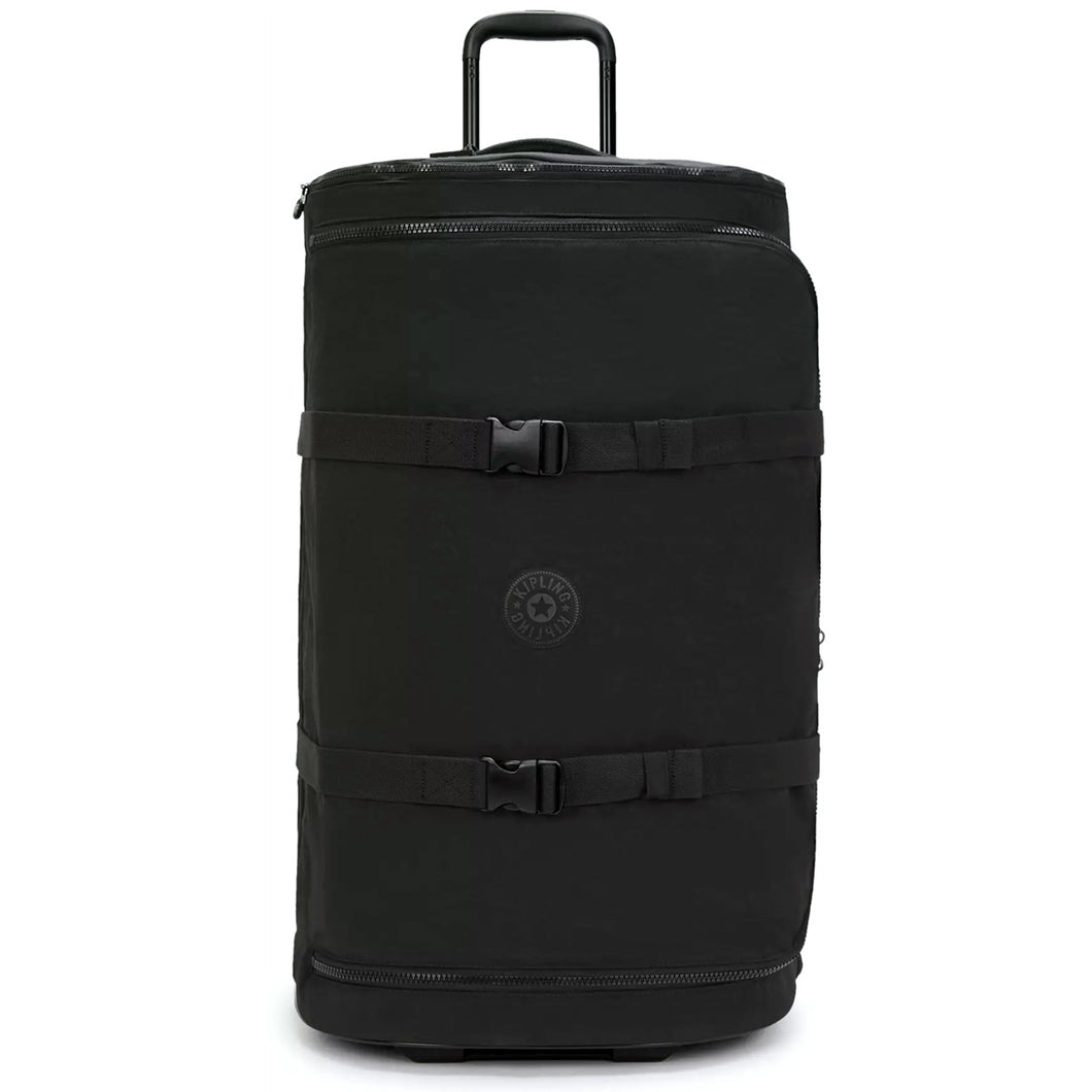 Kipling Aviana Large Rolling Luggage - black noir