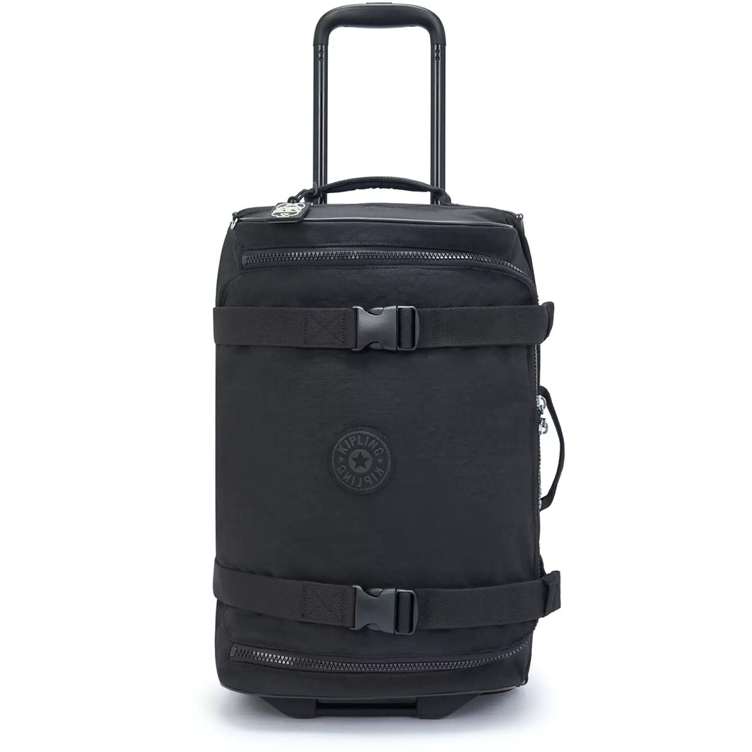 Kipling Aviana Small Rolling Carry On Luggage - black noir