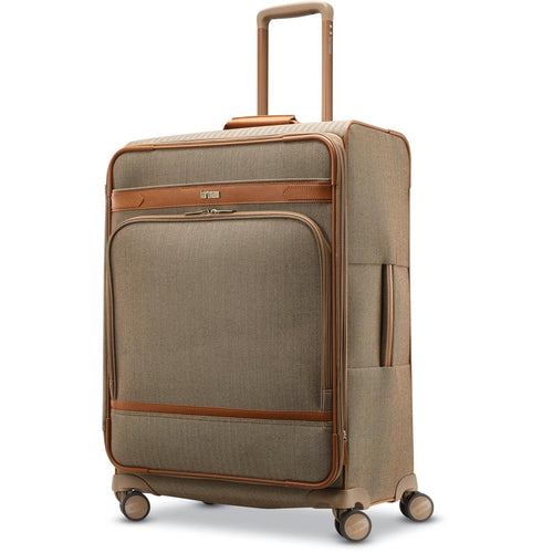 Hartmann Herringbone Deluxe Medium Journey Expandable Spinner - terracotta