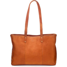 Load image into Gallery viewer, LeDonne Leather Traveler Tote - Rearview
