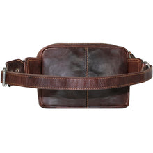 Load image into Gallery viewer, Jack Georges Voyager Large Travel Belt Bag 7109 - Rearview
