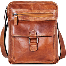 Load image into Gallery viewer, Jack Georges Voyager Slim Crossbody - Frontside Honey
