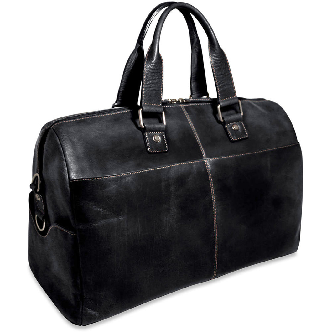 Jack Georges Voyager Day Bag/Duffle - Frontside Black