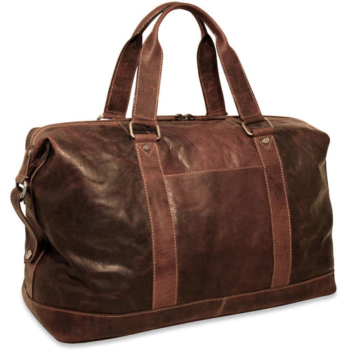 Jack Georges Voyager Duffle Bag - Frontside Brown