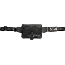 Load image into Gallery viewer, Jack Georges Voyager Handsfree Belt Bag - Frontside Black
