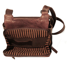 Load image into Gallery viewer, Jack Georges Voyager Slim Crossbody Bag - Frontside Interior 2
