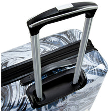 Load image into Gallery viewer, Ricardo Beverly Hills Florence 2.0 Medium Check-In Spinner - Blue Swirl - Trolley Handle Extended
