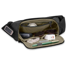 Load image into Gallery viewer, Briggs &amp; Riley HTA Sling Bag - main opening

