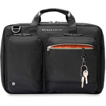 Load image into Gallery viewer, Briggs &amp; Riley HTA Medium Expandable Briefcase - key leash
