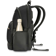 Load image into Gallery viewer, Briggs &amp; Riley HTA Medium Cargo Backpack - beverage pocket
