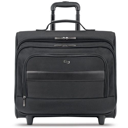 Solo New York Columbus Rolling Overnighter Case - black