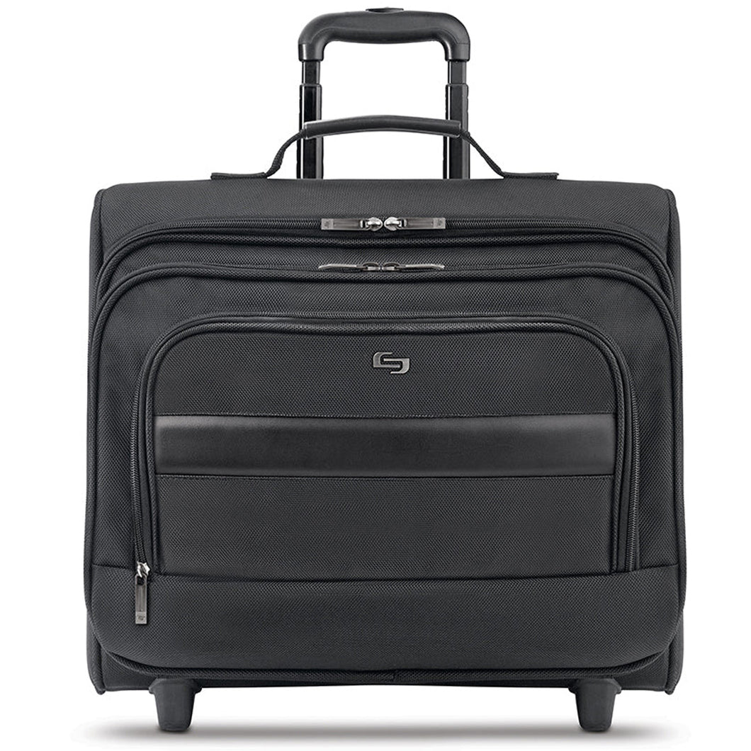 Solo New York Columbus Rolling Overnighter Case - black