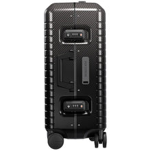 Load image into Gallery viewer, Mon Carbone Black Diamond Carbon Fiber Frame Closure Carry On - dual tsa latch locks
