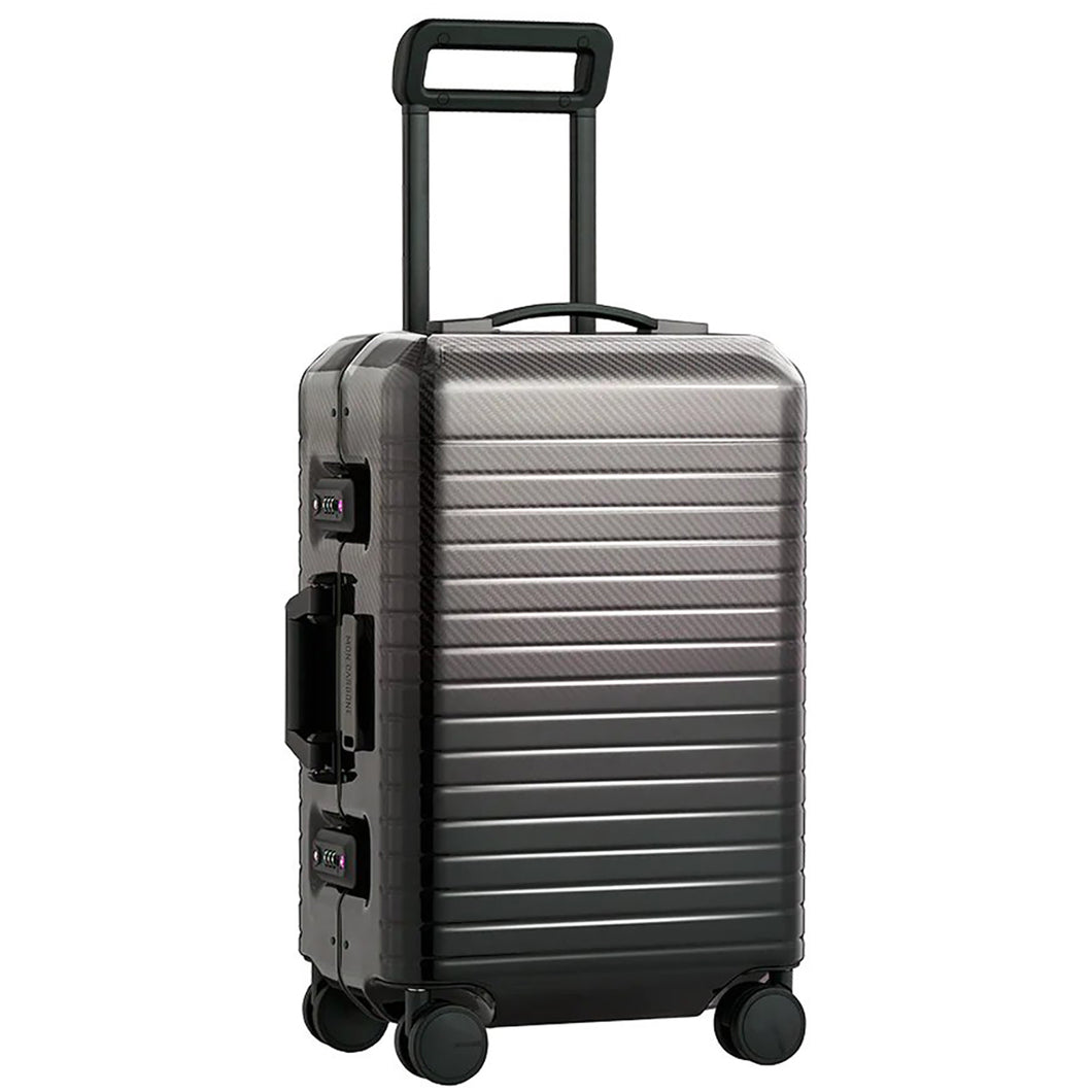 Mon Carbone Black Diamond Carbon Fiber Frame Closure Carry On - glossy black