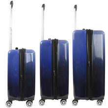 Load image into Gallery viewer, Ful Impulse Ombre Hardside Spinner Luggage 3pc set - expansion zipper
