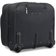 Load image into Gallery viewer, Solo New York West Side Rolling Overnighter Case - rear bumpers
