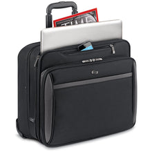 Load image into Gallery viewer, Solo New York West Side Rolling Overnighter Case - top access
