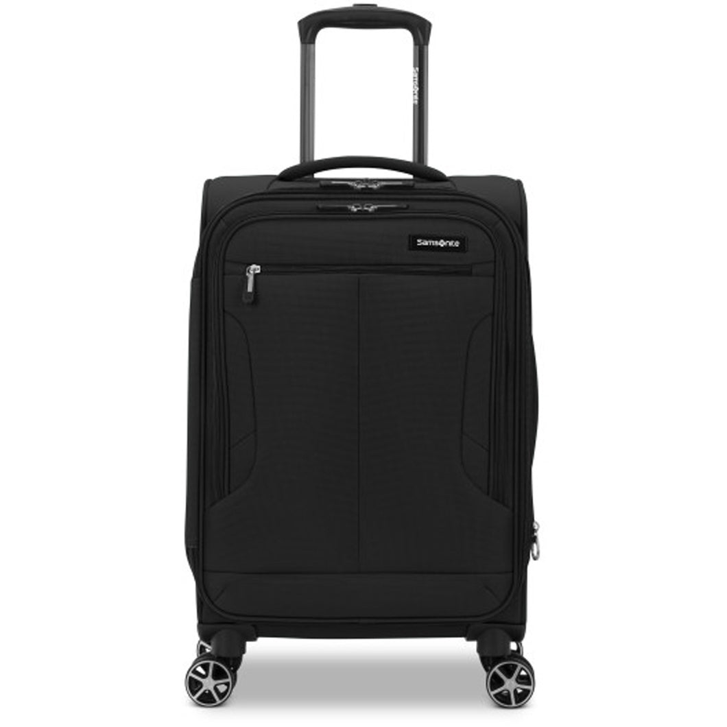 Samsonite Crusair LTE Carry On Expandable Spinner - Frontside Black