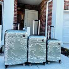 Load image into Gallery viewer, Disney Mickey Mouse Rolling Suitcases 3 Piece Set - disney lifestyle
