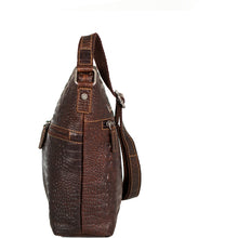 Load image into Gallery viewer, Jack Georges Hornback Croco Hobo Bag - Profile
