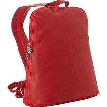 Load image into Gallery viewer, LeDonne Leather Women&#39;s Tech Friendly Backpack
