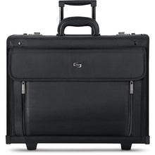 Load image into Gallery viewer, Solo New York Herald Rolling Catalog Case - Frontside 

