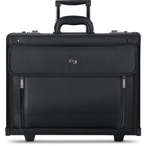 Solo New York Herald Rolling Catalog Case - Frontside 
