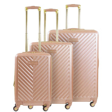 Load image into Gallery viewer, Addie Hardside Spinner 3-Piece Luggage Set - Rose Gold
