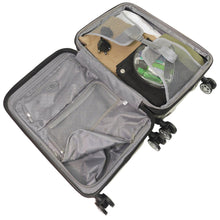 Load image into Gallery viewer, Ful Velocity Expandable Hardside 3pc Spinner Set - Silver inside
