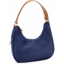 Load image into Gallery viewer, LeDonne Leather Hemlock Hobo - Frontside Navy
