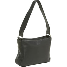 Load image into Gallery viewer, LeDonne Leather Top Zip Hobo
